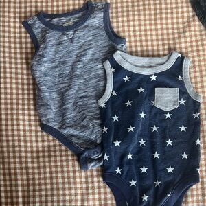 BABY BOY TANK ONESIES